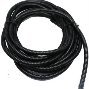 Solarix Flexible Conduit 10mm Diameter PVC Black