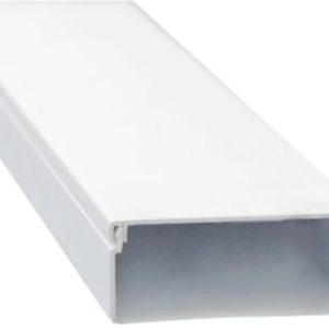 Solarix PVC Trunking 3 Metre Length 100mm X 40mm