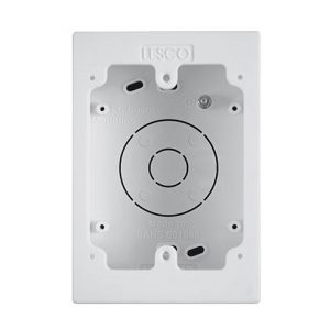 Lesco Extension Box with Closed Back 100×50 PVC