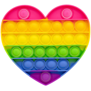 Sceedo Pop It Bubble Heart Fidget