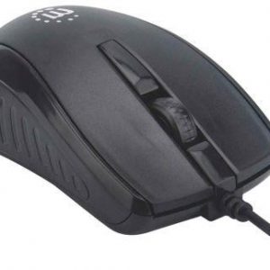 Manhattan Wired USB Optical Mouse – Compact Three
