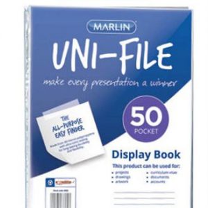 Marlin Uni File A4 All Purpose Flip File Display