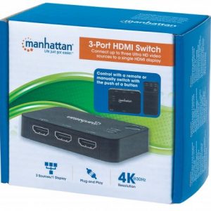 Manhattan 3 Port HDMI Switch