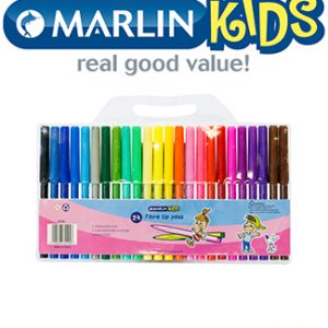 Marlin Kids Fibre Tip Koki Colour Pens