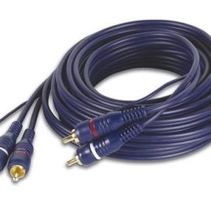 Geeko 2 X RCA Male to Male Audio Cable With