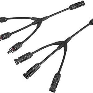 Solarix MC4 Y Connector 3 Way To 1 Way Solar