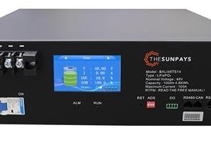 Solarix SunPays 48V 100Ah LiFePo4 Single Battery