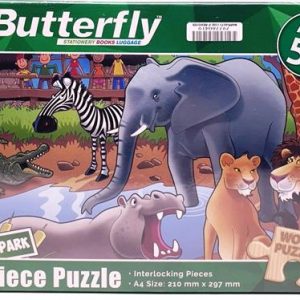 Butterfly 60 Piece A4 Wooden Puzzle At The Kruger
