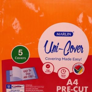 Marlin Kids Precut A4 Orange Kraft Paper Book