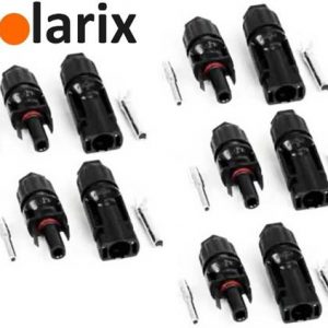 Solarix MC4 Solar Connectors Male And Female Pack