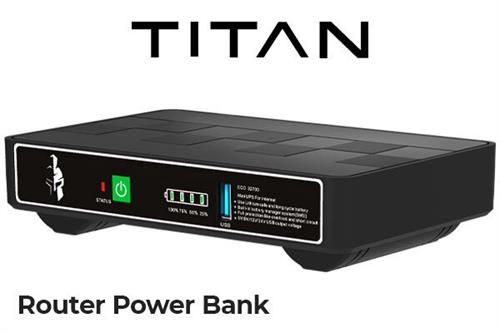 Titan Elecstor 18W Mini DC UPS 12000mAh