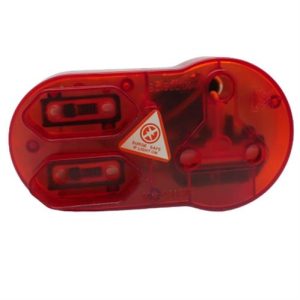 Solarix Red Surge Plug Adapter 2x2 6Amp
