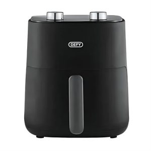DEFY 4.7L BLACK MANUAL AIRFRYER BLK/SIL