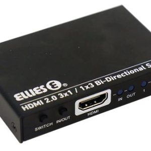 Ellies 3 Port Bi Directional HDMI Switch